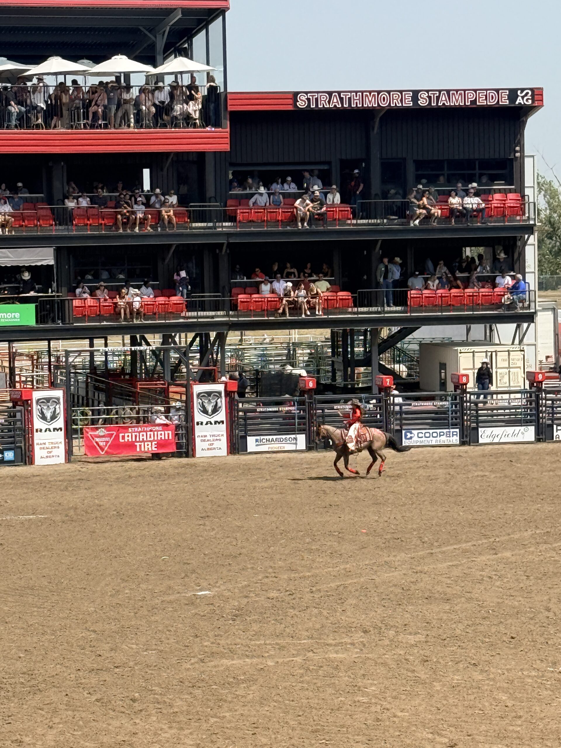 Strathmore Stampede community event in Strathmore Alberta