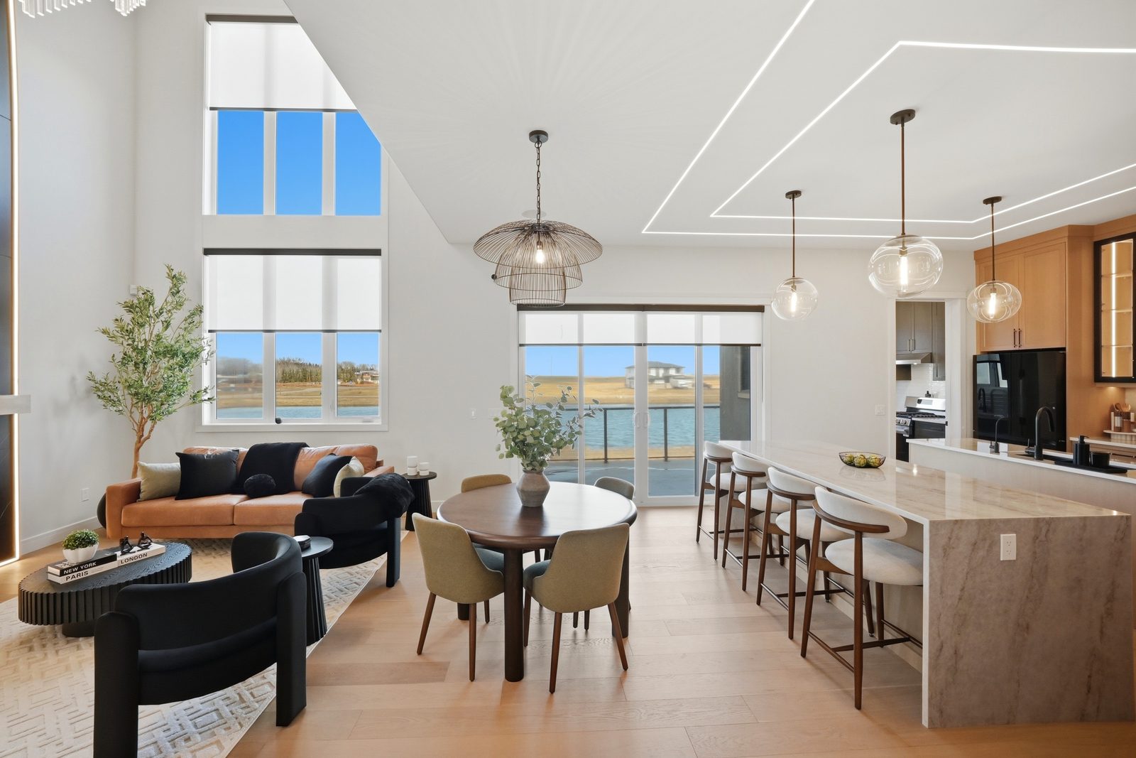 Aspen Living kitchen island in Strathmore